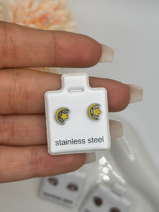 Orecchini Stella e Luna - Aurea Accessori