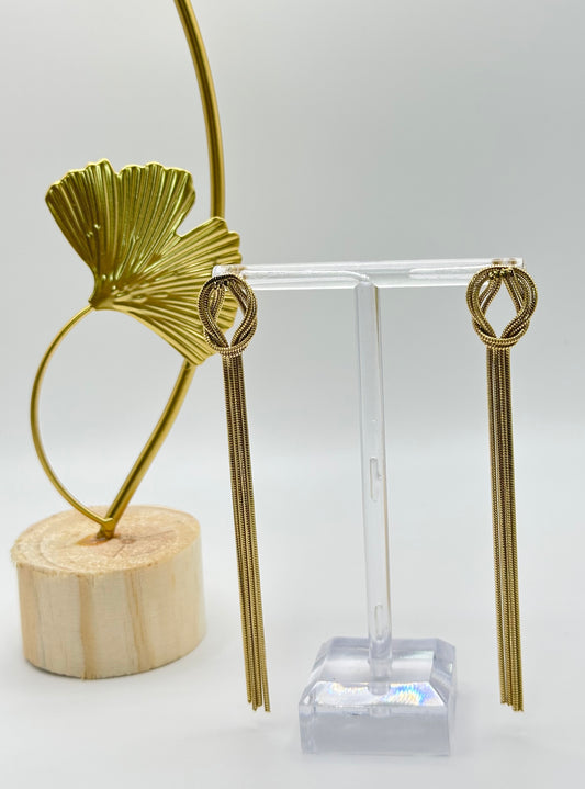 Orecchini Nodo - Aurea Accessori