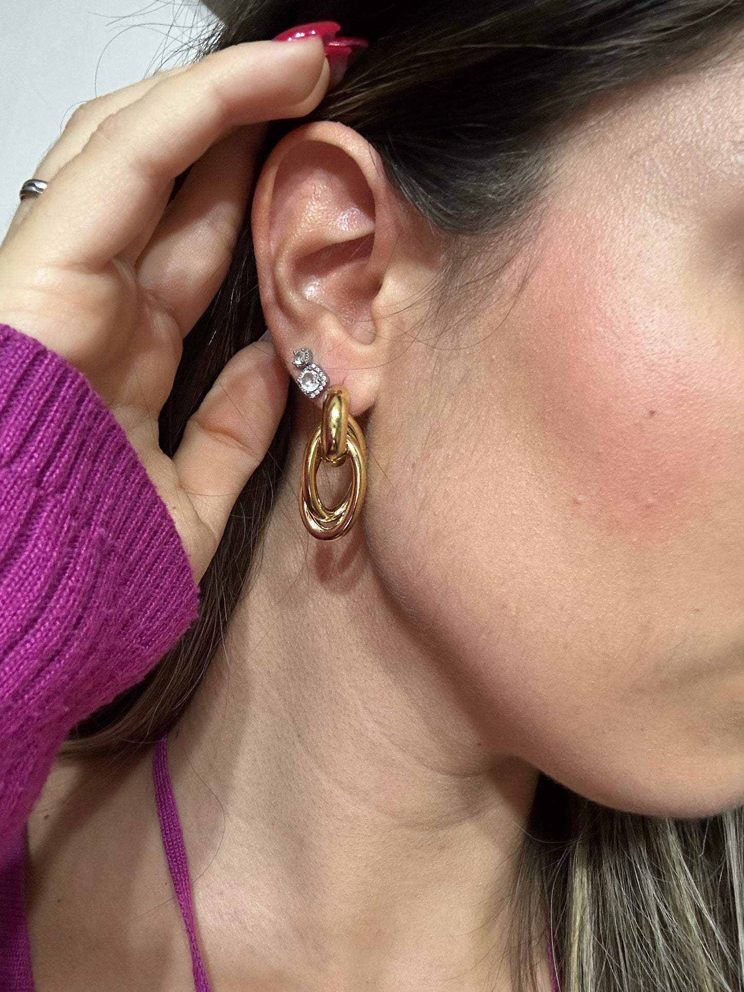 Orecchini Ovale - Aurea Accessori