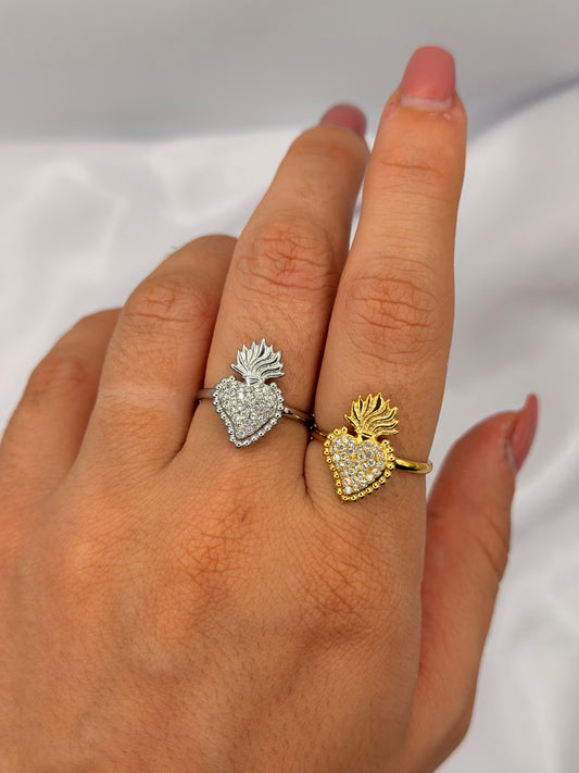 Anello Sacred Heart Glow