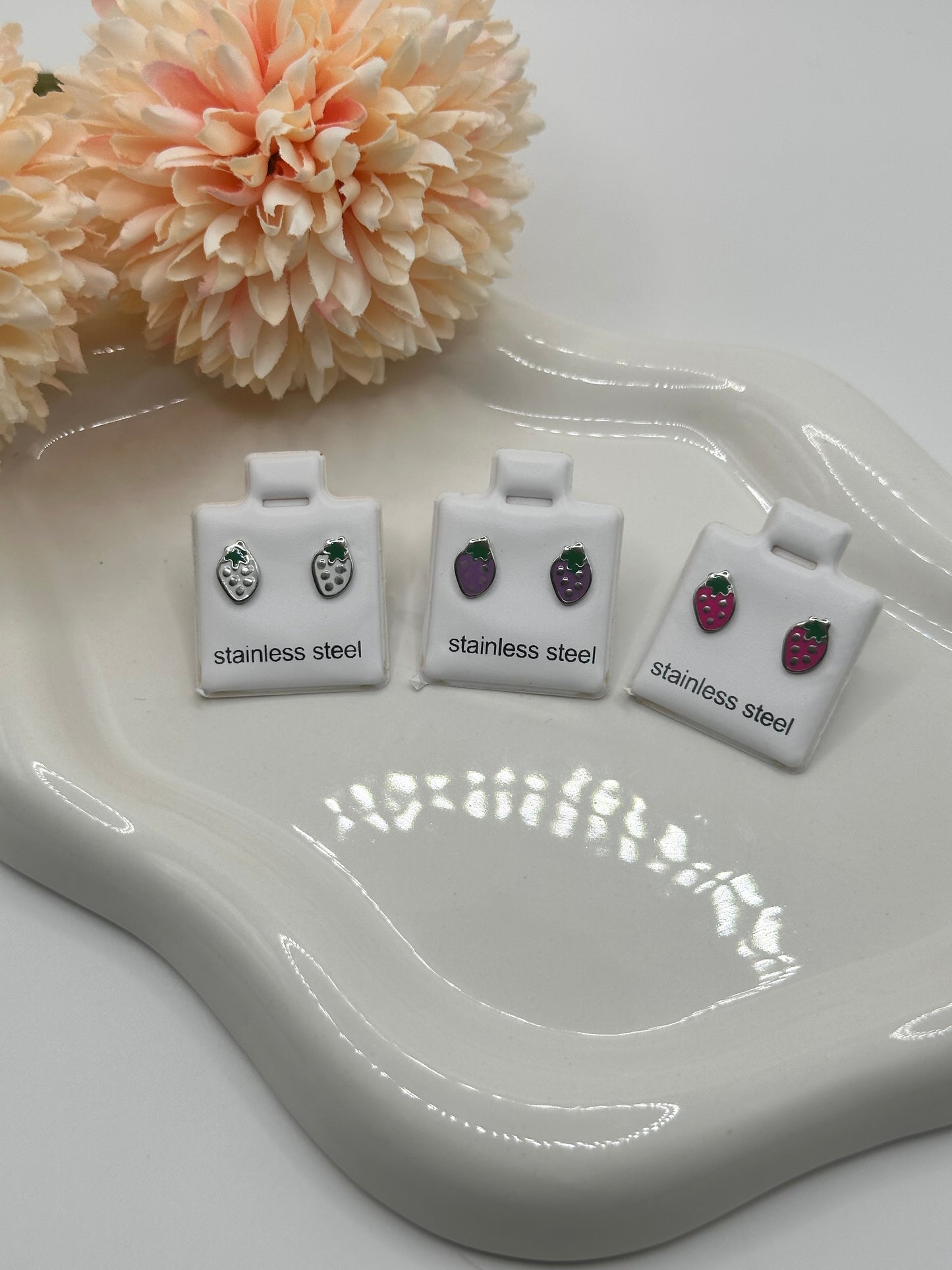 Orecchini Fragolina - Aurea Accessori