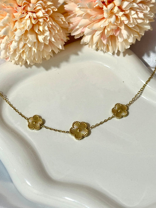 Bracciale Tris Di Fiori - Aurea Accessori