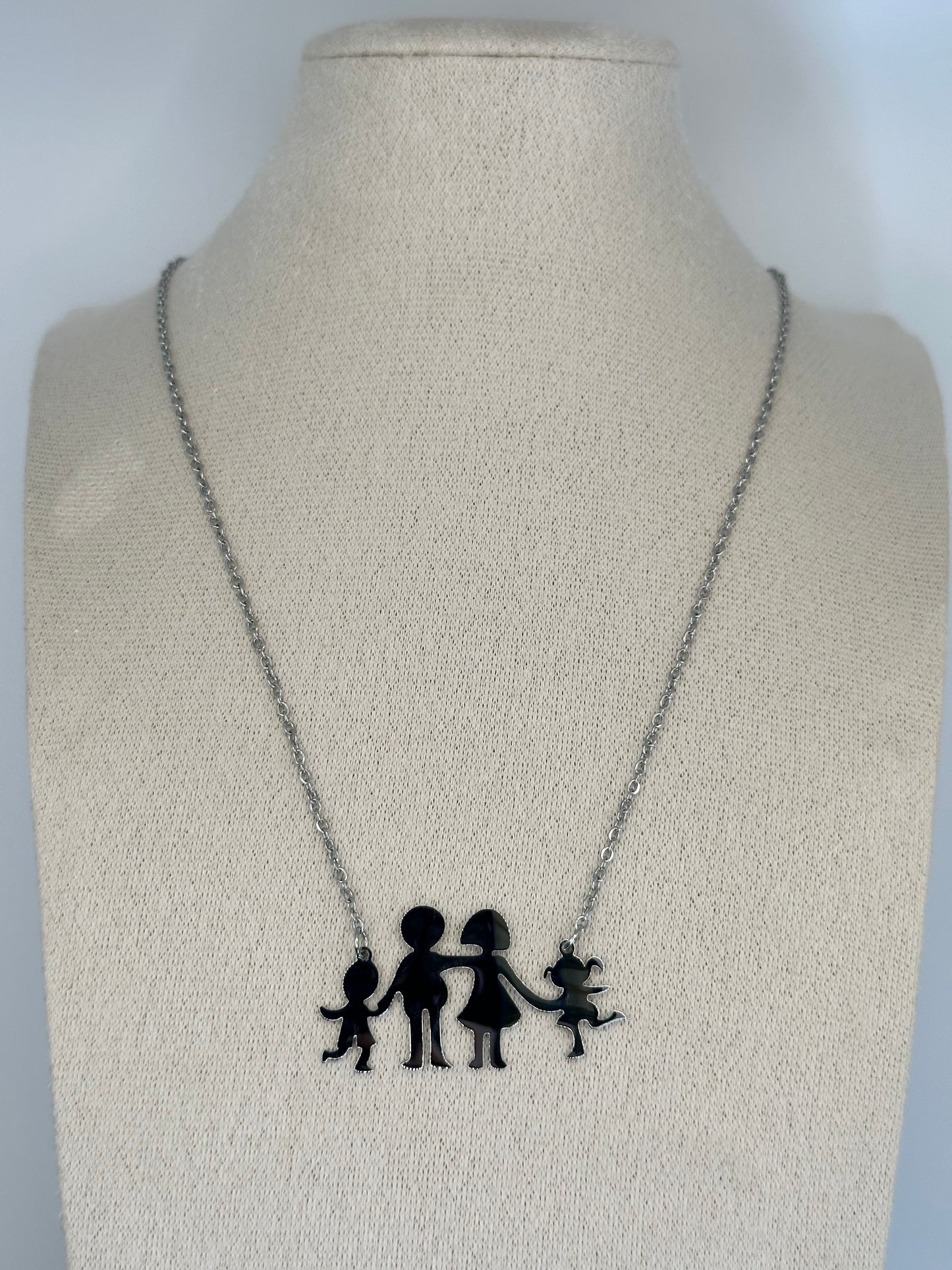 Collana Family bimbo e bimba - Aurea Accessori