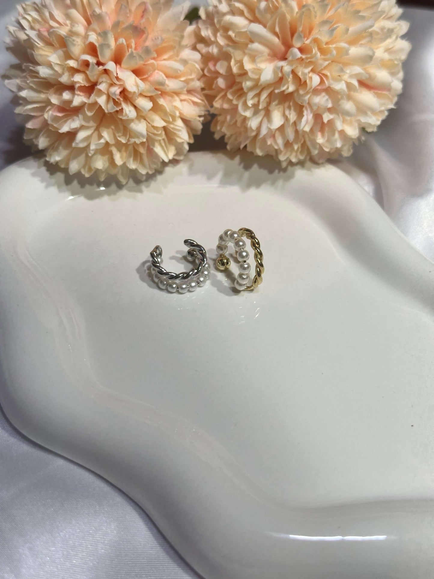 Ear Cuff Perline - Aurea Accessori