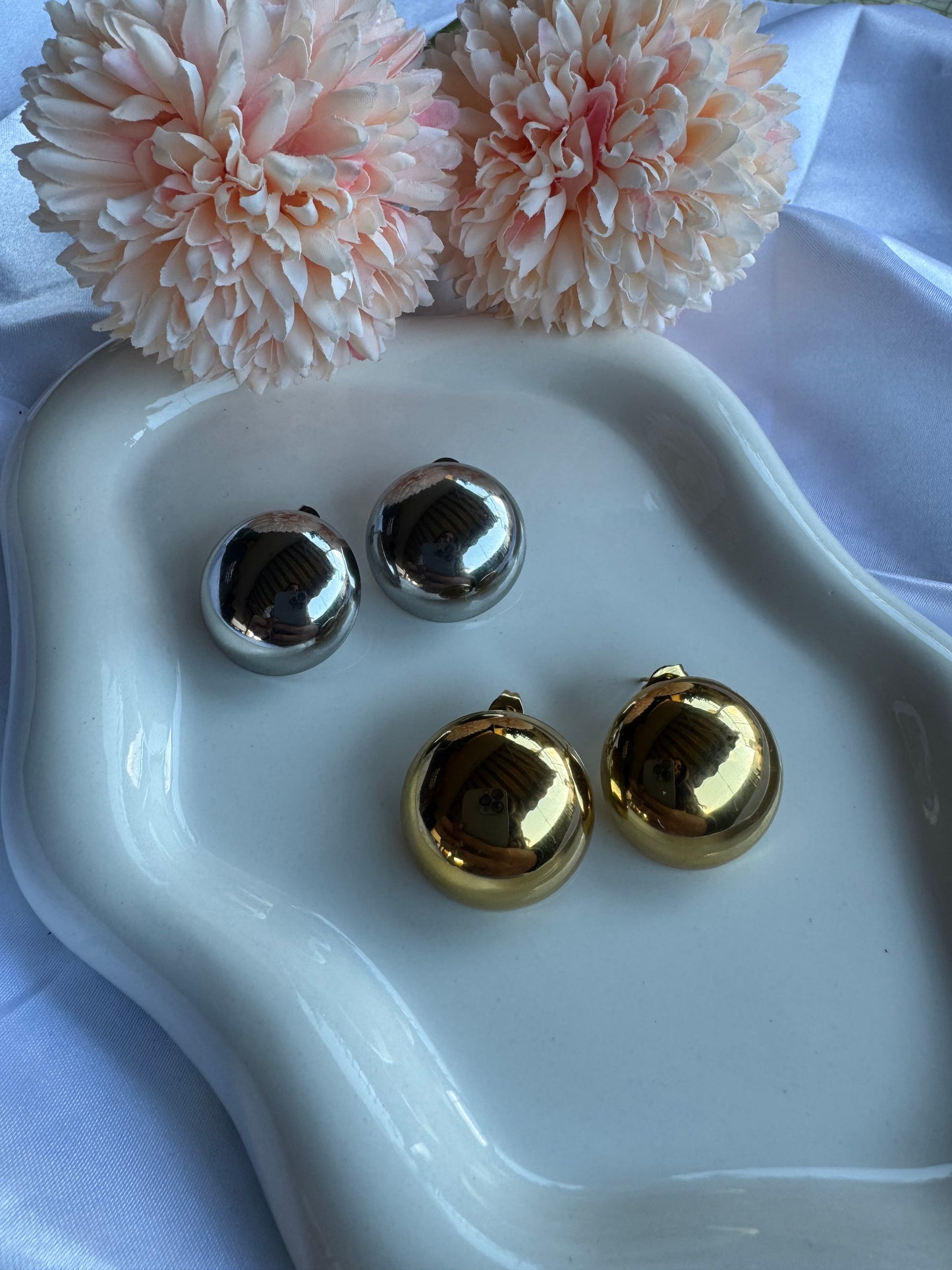 Orecchini Bottone - Aurea Accessori