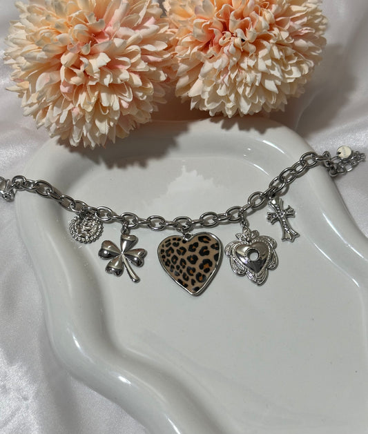 Bracciale Cuore Animalier - Aurea Accessori