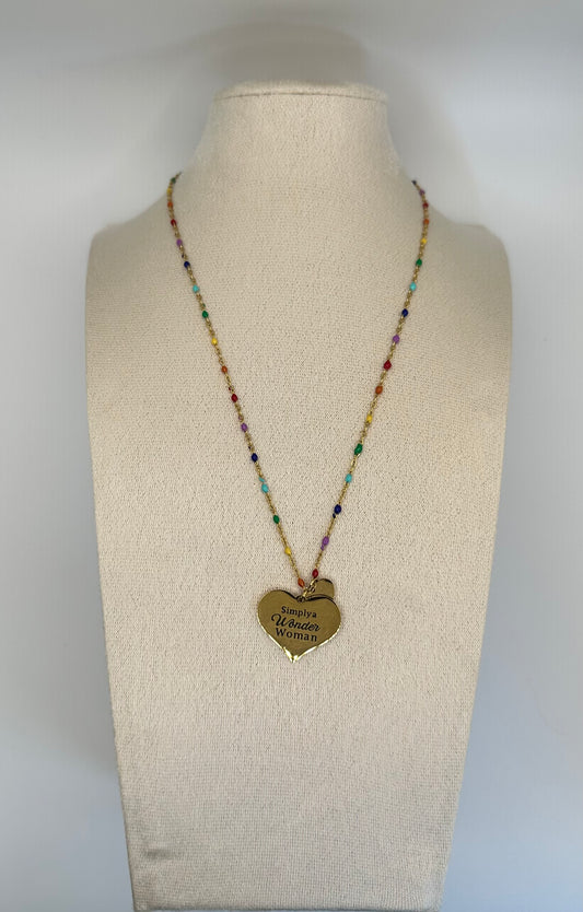 Collana wonder woman - Aurea Accessori