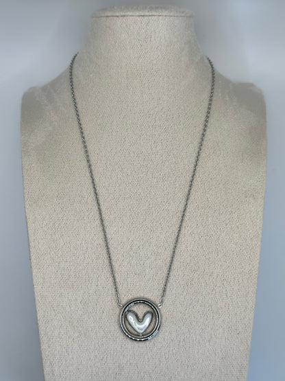 Collana Cuore madreperla - Aurea Accessori