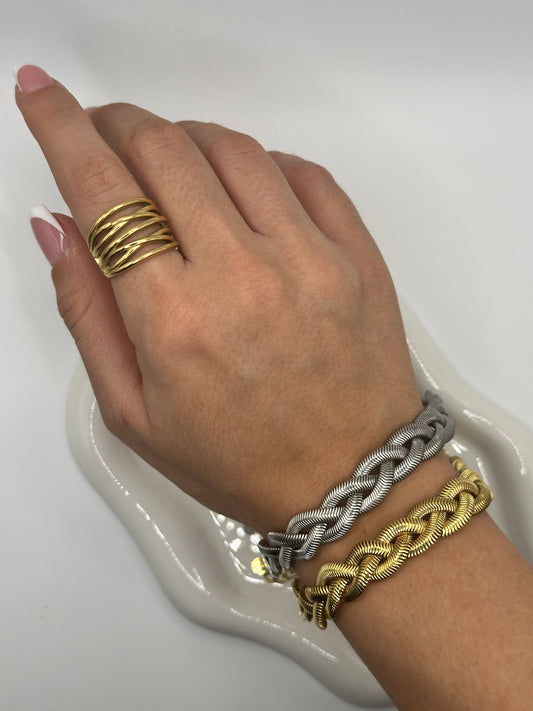 Bracciale Intreccio - Aurea Accessori