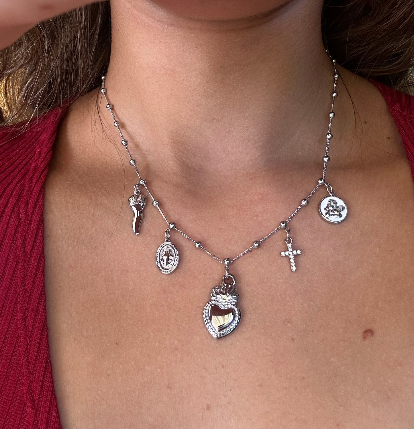Collana Cuore Sacro