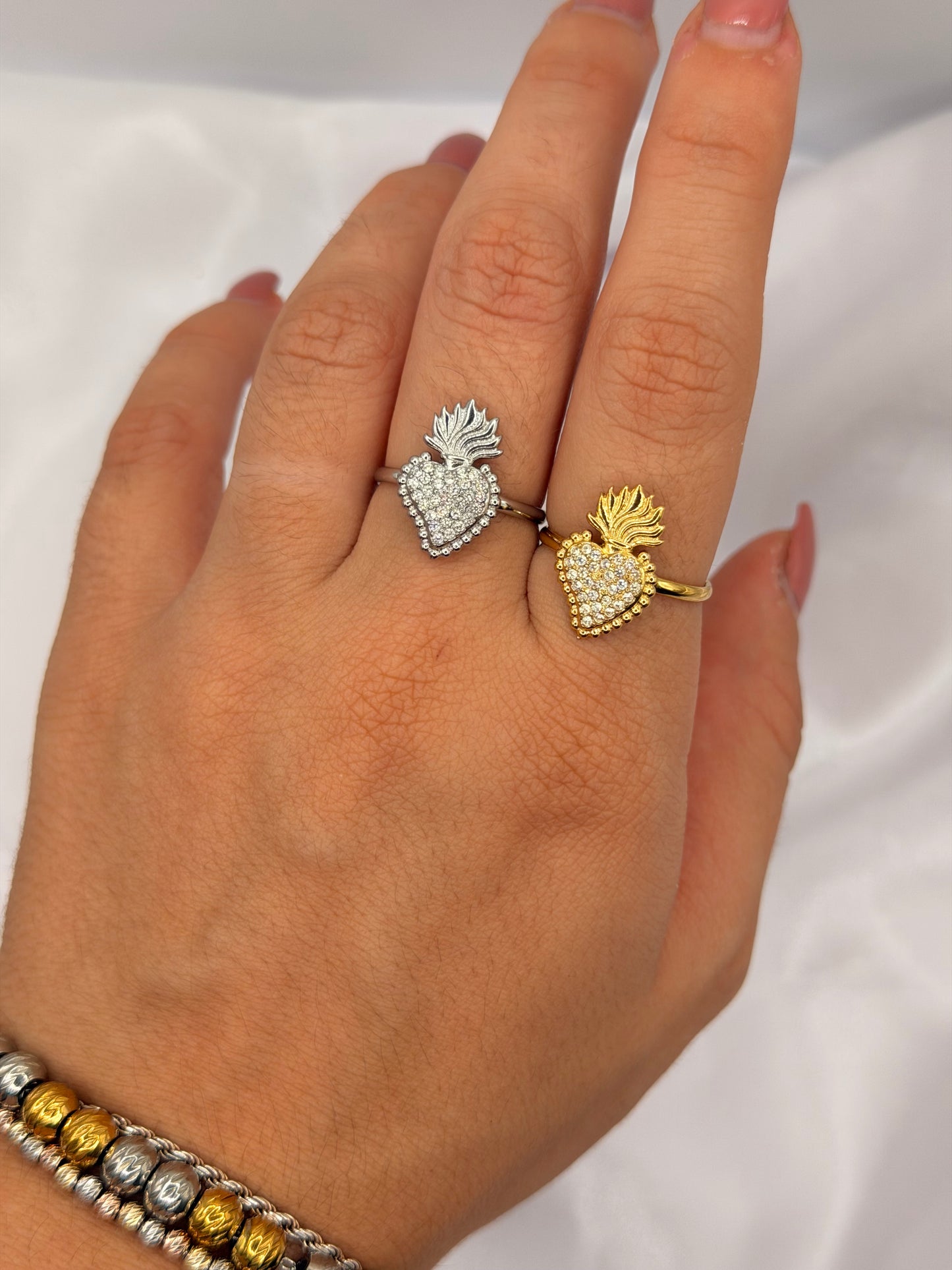 Anello Sacred Heart Glow