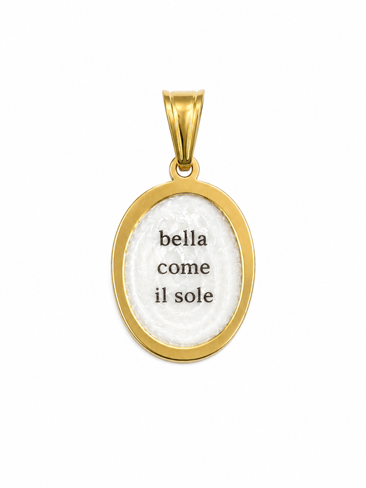 Ciondolo “Bella come il sole”