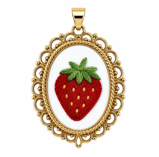 Ciondolo “Fragola” - Aurea Accessori