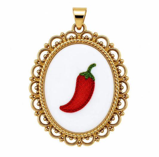 Ciondolo “Peperoncino” - Aurea Accessori