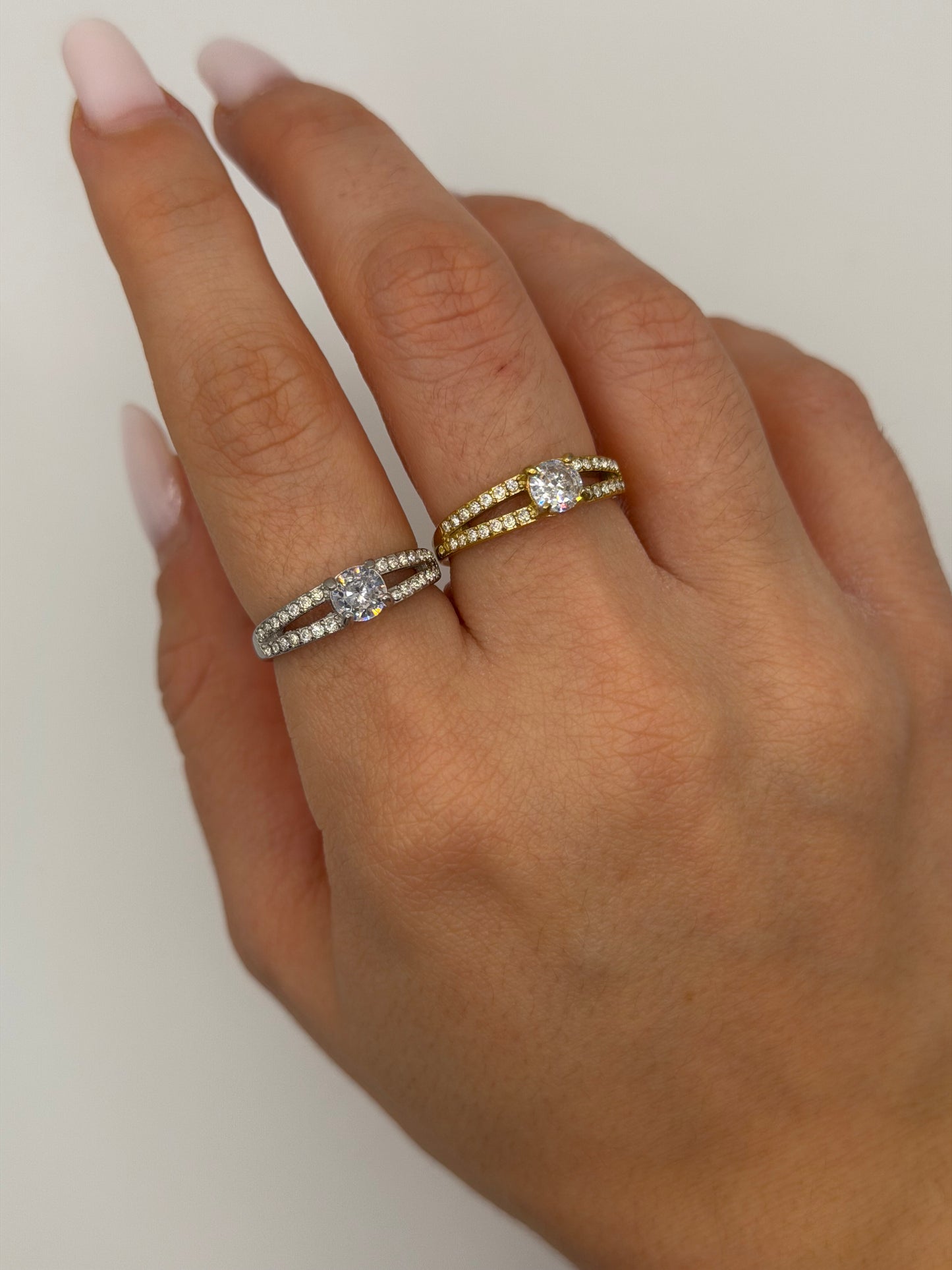 Anello solitario - Aurea Accessori