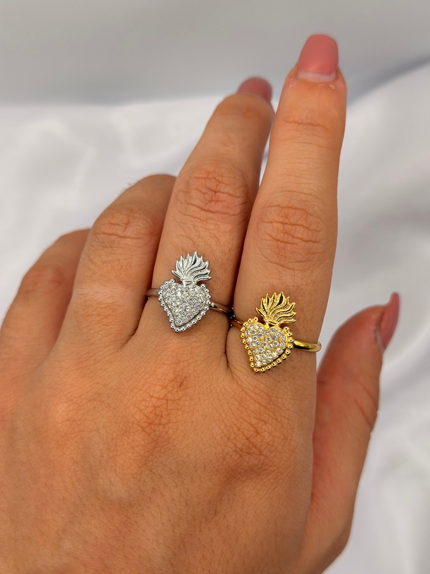 Anello Sacred Heart Glow