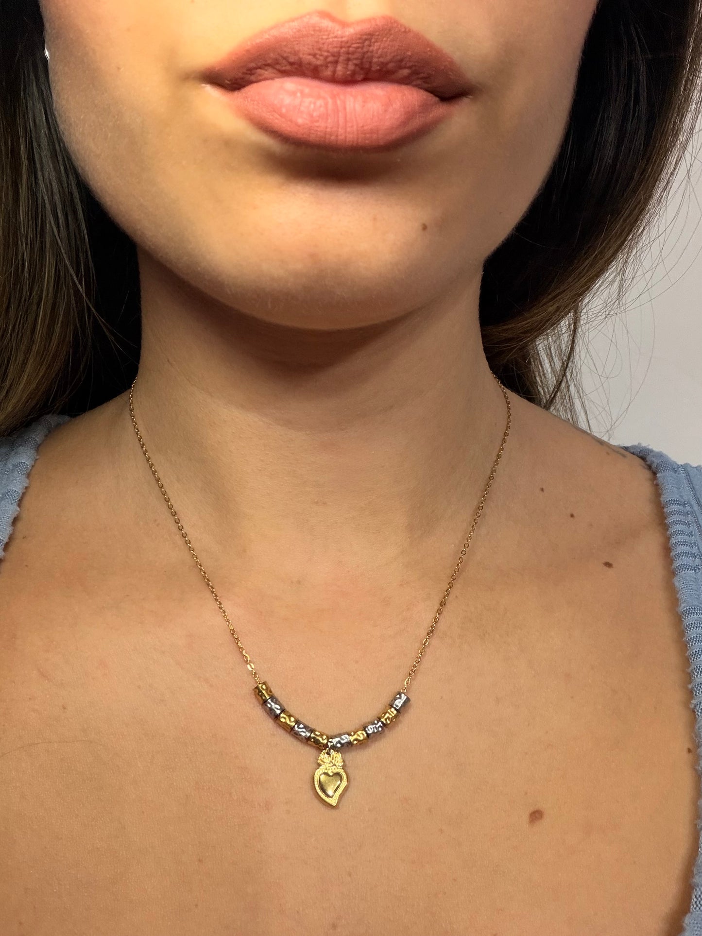 Collana Heart Charm - Aurea Accessori