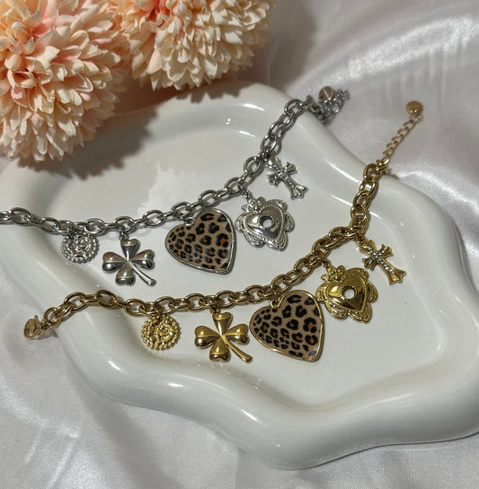 Bracciale Cuore Animalier