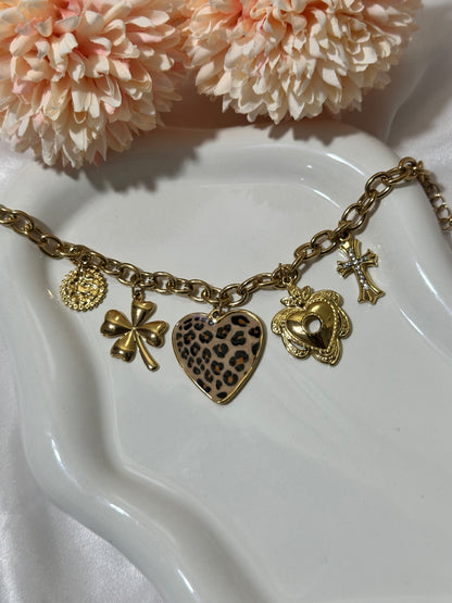 Bracciale Cuore Animalier