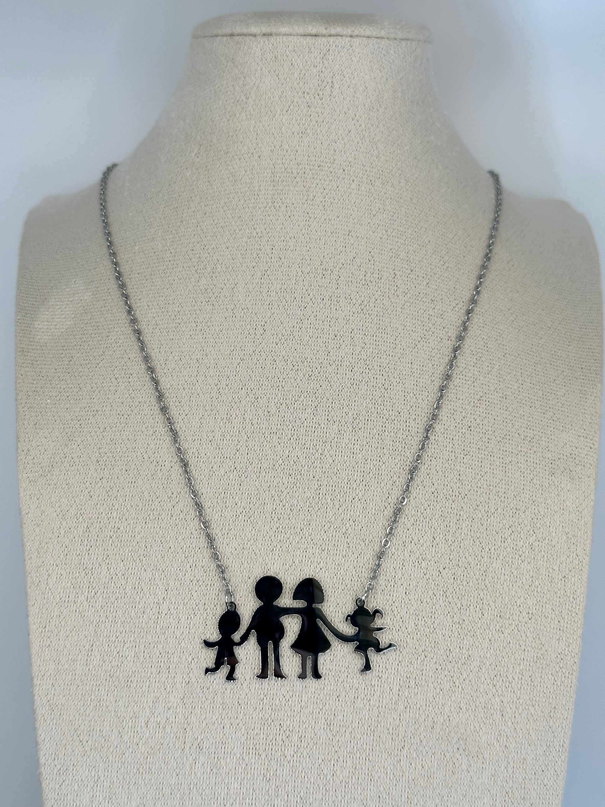 Collana Family bimbo e bimba - Aurea Accessori
