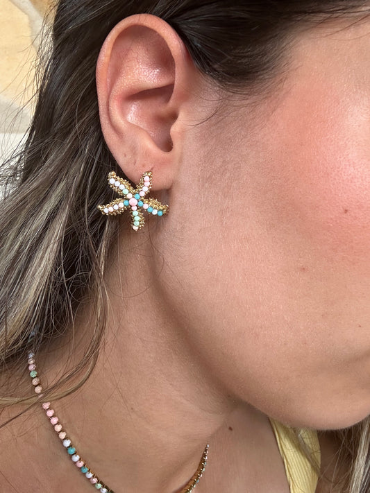 Orecchini Bagliore Marino - Aurea Accessori