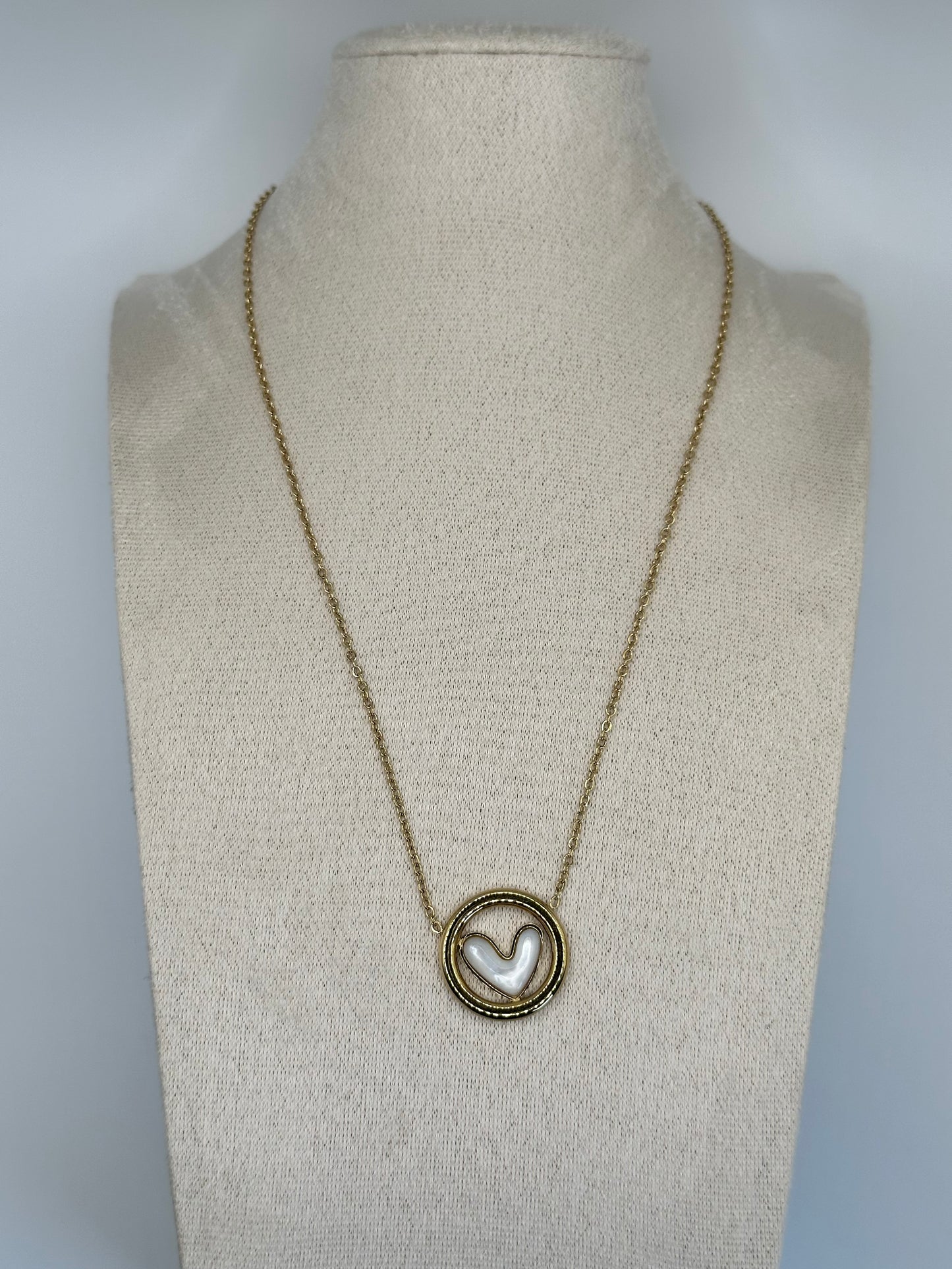 Collana Cuore madreperla - Aurea Accessori