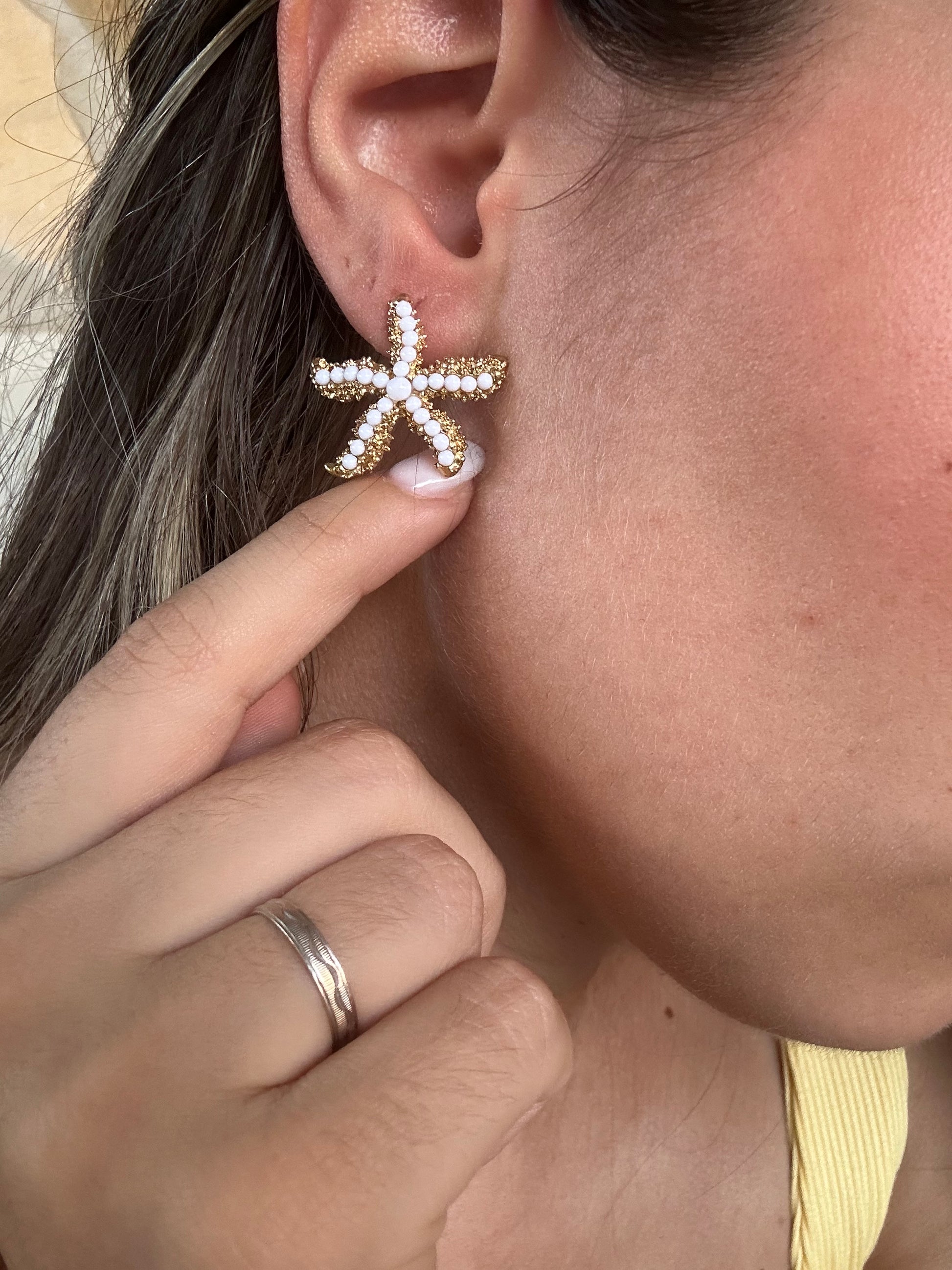 Orecchini Bagliore Marino - Aurea Accessori