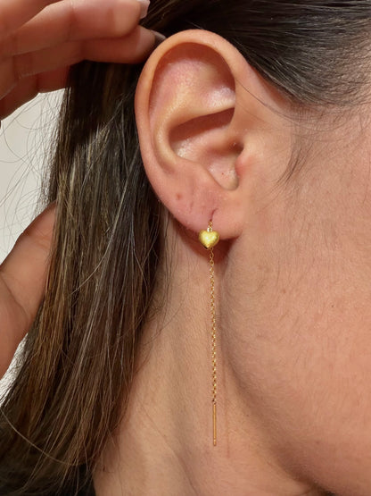 Orecchini Saliscendi Heart